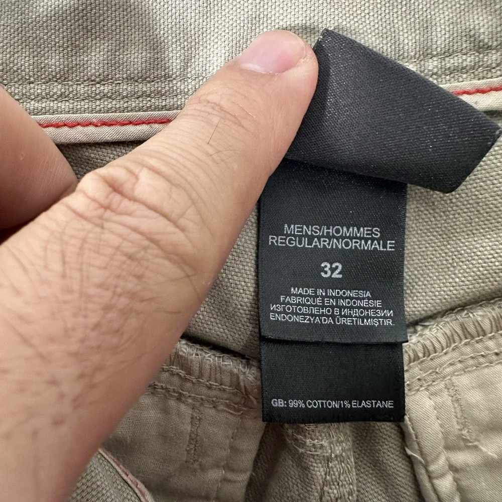 The North‎ Face Chino Pants Mens 32 Regular Tan Khaki Canvas Gorpcore Casual
